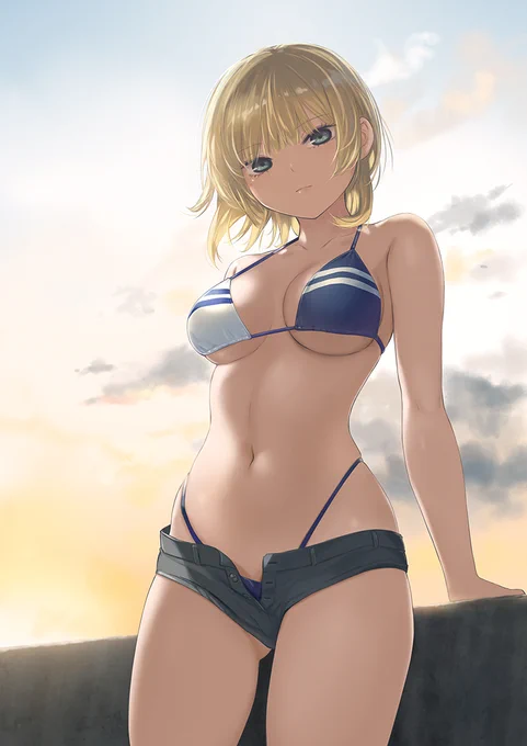 2月2日は看板娘メレさんの誕生日です～ メレさんおめでとう 冬なのにあえて寒そうな格好の絵で(笑)