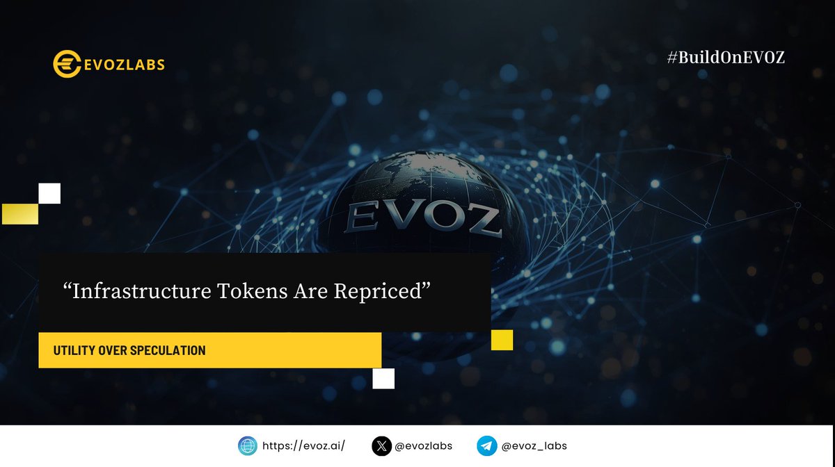 evozlabs's tweet photo. Markets are increasingly valuing tokens based on actual network usage, staking demand, and infrastructure dependency.
#CryptoMarkets #InfrastructureTokens #Web3 https://t.co/qTgCLPv8DH