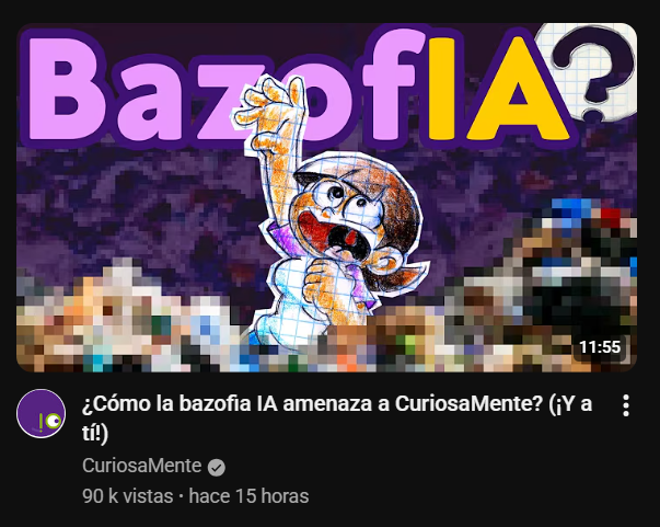 No lo he visto, pero ya empezamos bien.