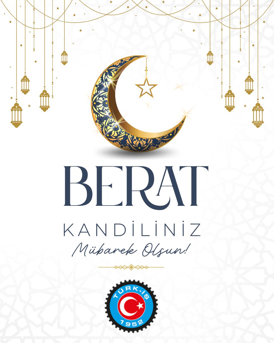 Milletimizin ve tüm İslam Alemi'nin Berat Kandili’ni tebrik ediyor; Ramazan ayının müjdecisi olan bu mübarek gecenin ülkemize, milletimizin birliğine ve beraberliğine, tüm İslam Alemi'ne hayırlar getirmesini temenni ediyoruz.