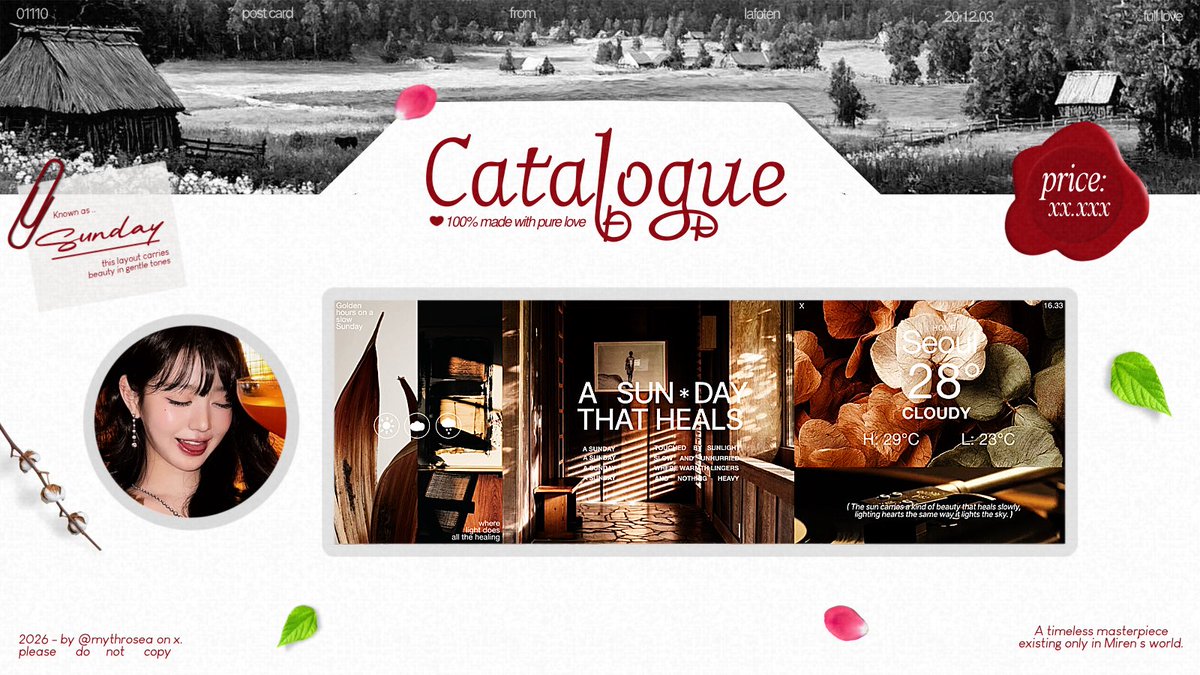 mythrosea's tweet image. Help rt?

𝑶𝑺𝑷𝑬𝑲 𝑻𝑰𝑴𝑬: I’d love to introduce my beautiful design layout moodboard. If there happens to be any similarity with another BA’s work, please let me know through DM. I’m also looking for a “kinci”please drop the photo along with the code. Thank you ♡

#zonauang