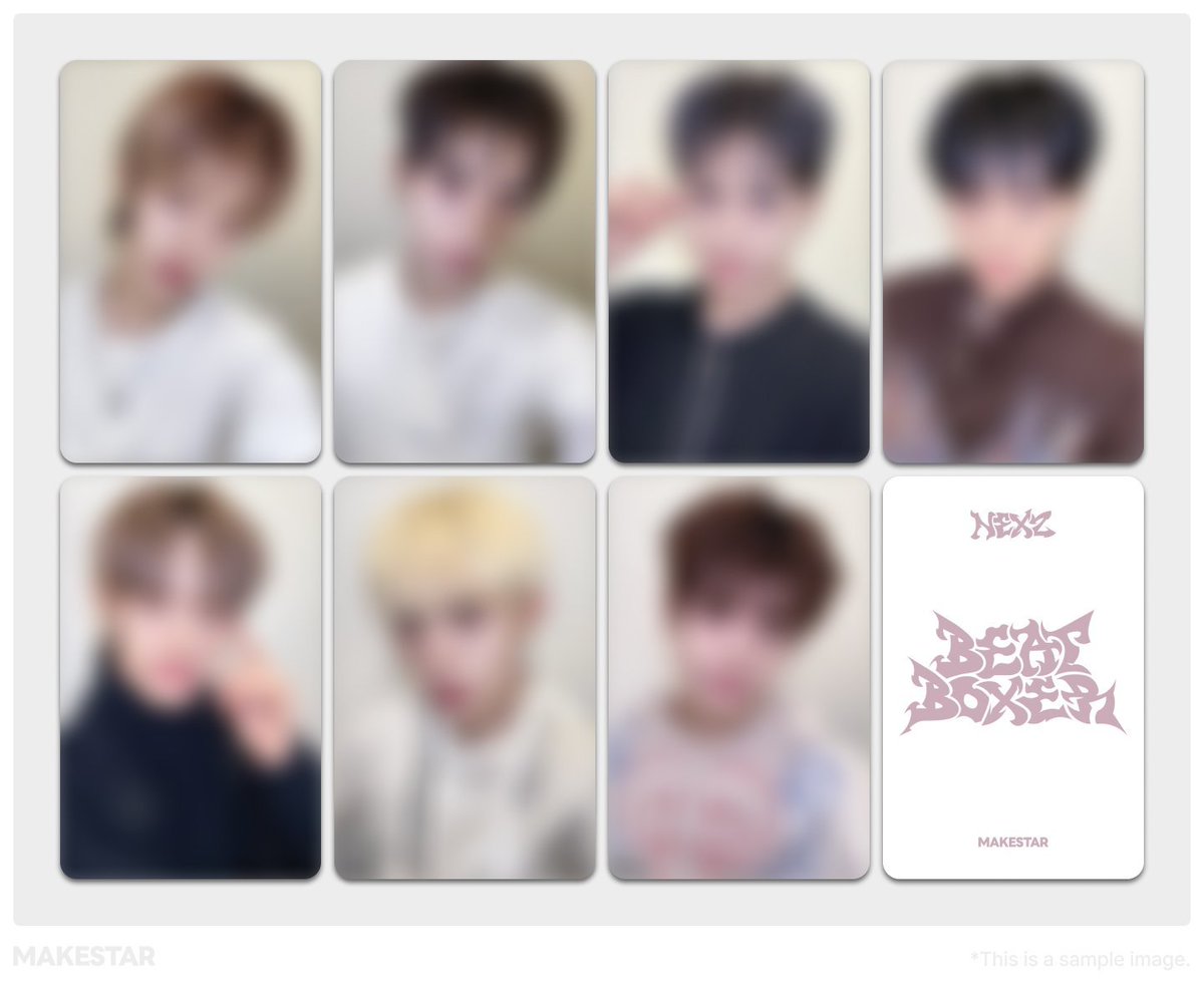 タワ渋MAKESTAR】 #NEXZ 3rd Mini Album 『Beat-Boxer』 MAKESTAR