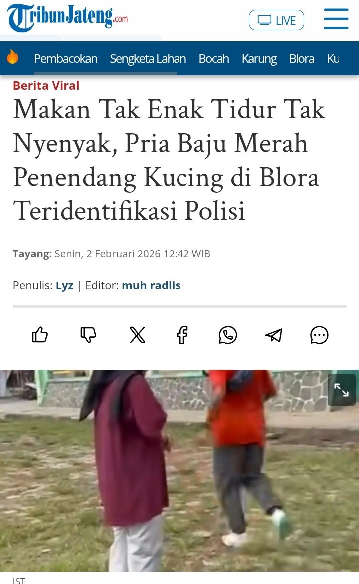 Kepala Bidang Humas Polda Jawa Tengah, Kombes Pol Artanto, mengungkapkan bahwa dirinya telah menyaksikan langsung rekaman video yang beredar luas di media sosial.

Ia kembali meninjau video tersebut melalui telepon selulernya usai menghadiri Gelar Operasi Keselamatan Candi 2026