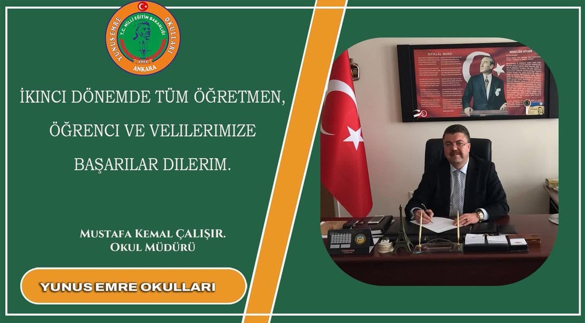 2025-2026 eğitim öğretim yarıyıl tatilinin ardından ikinci döneme çoşkuyla başlamanın mutluluğu içerisinde; değerli öğretmenlerimize, sevgili öğrencilerimize başarılar diliyorum, faydalı bir dönem geçirmemizi temenni ediyorum....
