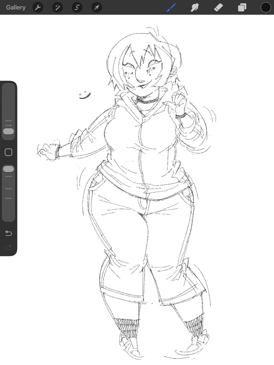 Lazy doodle before I go to sleep (it’s 2 in the morning)