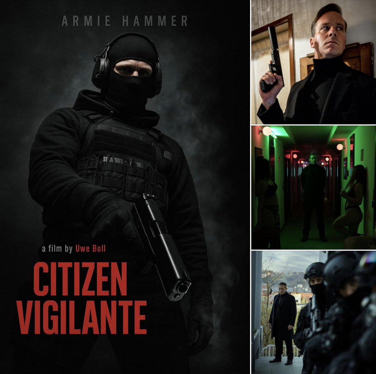 ICE-sploitation? Check out the NEW POSTER for Uwe Boll's 'Citizen Vigilante' starring Armie Hammer 

More images: cityonfire.com/citizen-vigila…

#CitizenVigilante #UweBoll #ArmieHammer #thedarkknight #darkknight #CostasMandylor #mikemöller #MartialArtsFilms #actionmovies 

Dive into