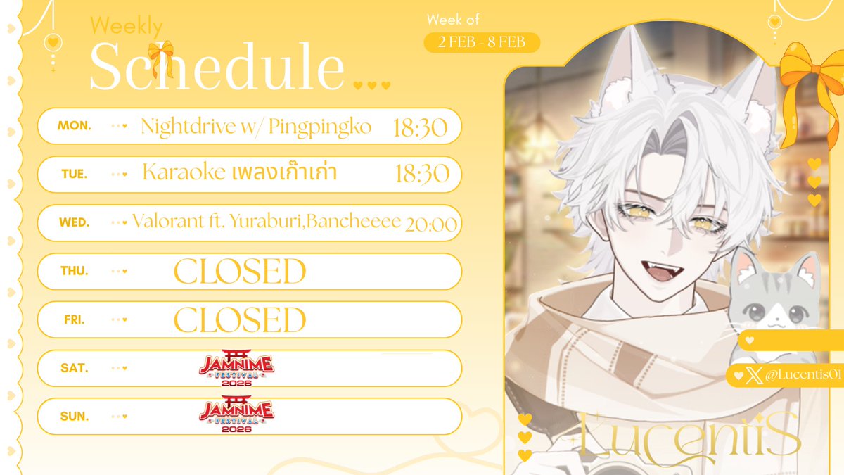 LucentiS01's tweet image. สกิดิ๊วอาทิตย์นี้คับแม๊ะ ๆ

Hashtag
  
Live: #LucentiSLive
Fan art: #LuluS_FA
General: #LucentiS