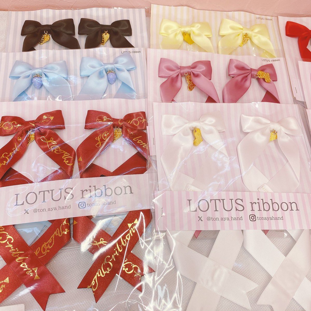 LOTUS ribbon ୨୧⑅*. (@ton_aya_hand) / Posts / X