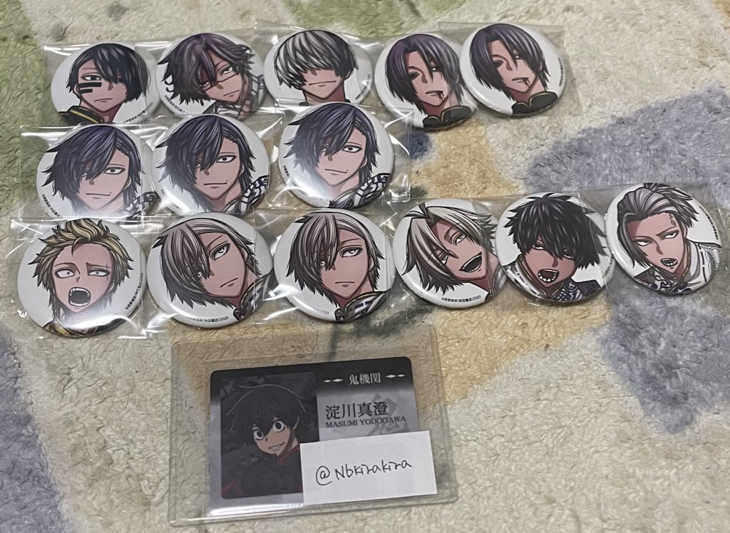 交換 譲渡】桃源暗鬼 コミケ C107 トレーディング缶バッジ 引用元へ