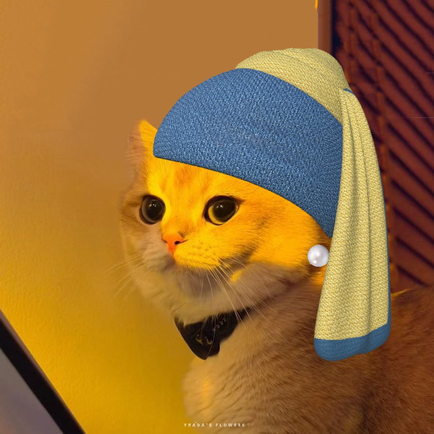 Ginger with Pearl Earring😘🐱
<a href="/JakeB4rever/">BIU.</a> #BuildJakapan #Beyourluve