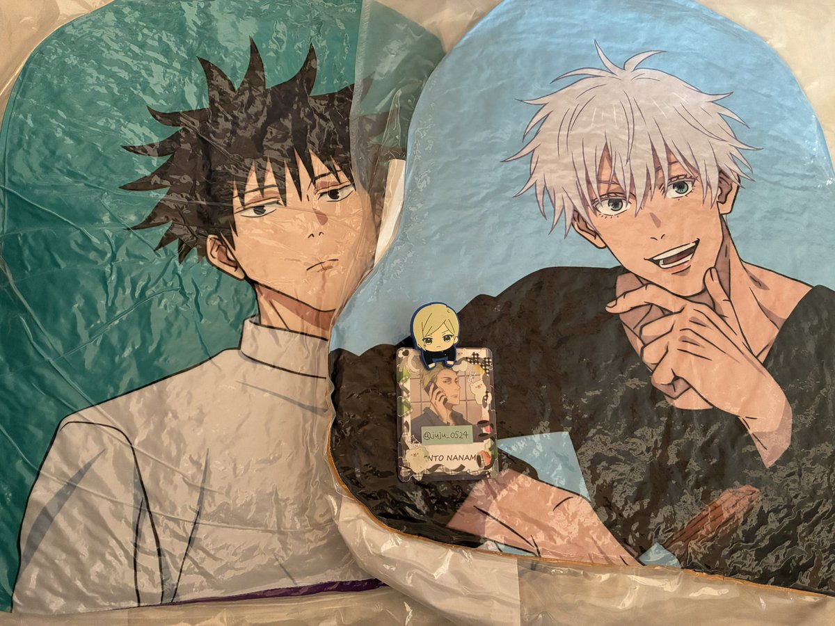 セガラッキーくじ 呪術廻戦 fun!fun!fun! クッション　 五条　七海 12月26日(金)より、セガ ラッキーくじ 呪術廻戦 Fun！Fun！Fun！が登場