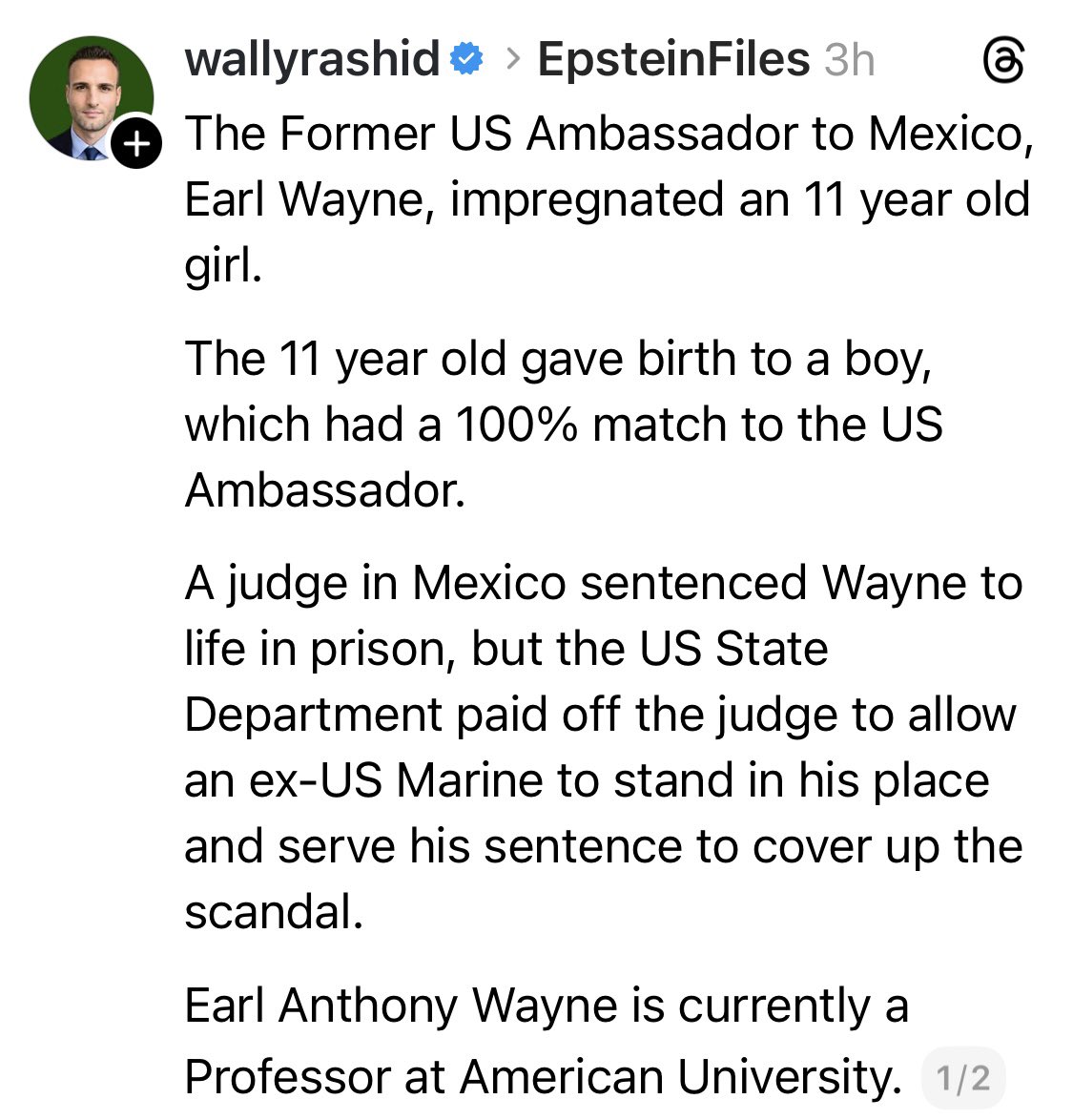 designmom's tweet image. hope he dies