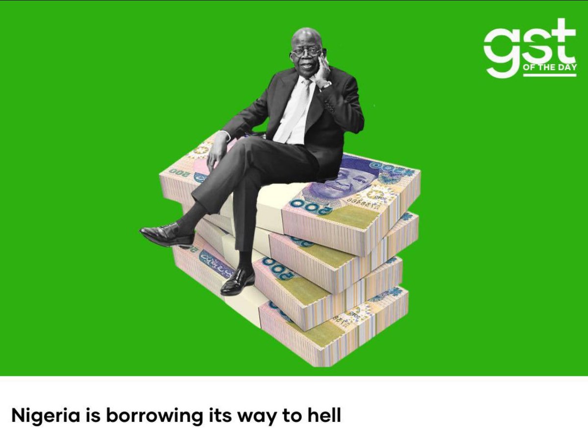 wearegst's tweet image. Mad about budget waste? 

Tinubu is back to borrow $2.9 billion to clear “power sector” debts.

Last year, he got approval to borrow nearly $25bn:
- $21.54bn (USD)
- €2.19bn (EUR)
- ¥15bn (JPY)

All to fund a budget of lifestyle.