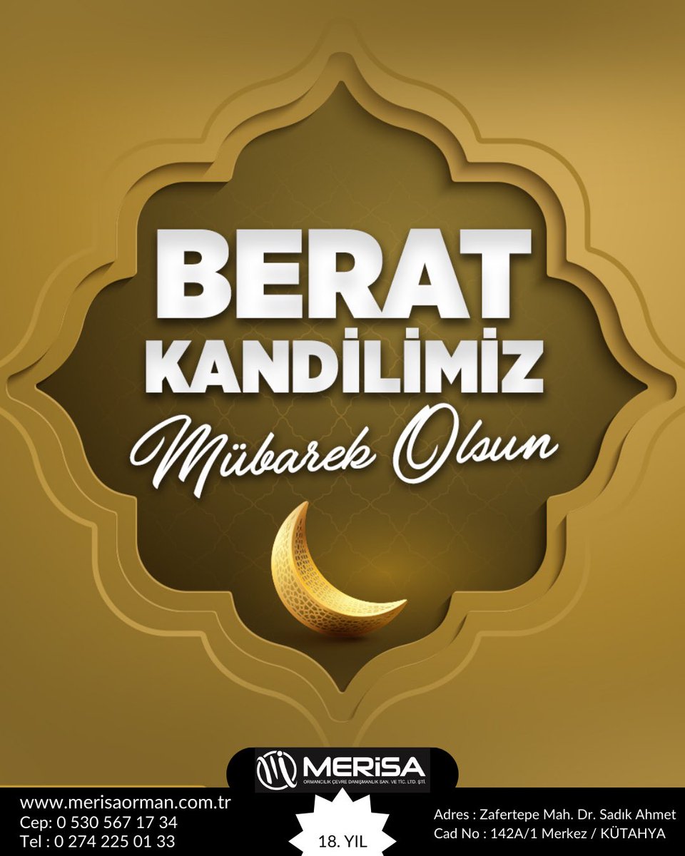 isakolay's tweet photo. Berat Kandili’nin; milletimiz ve tüm İslam alemi için sağlık, huzur ve berekete vesile olmasını diliyorum.

Duaların kabul olduğu, rahmet gecesi #BeratKandilimiz mübarek olsun. https://t.co/8jxx9qKMNa
