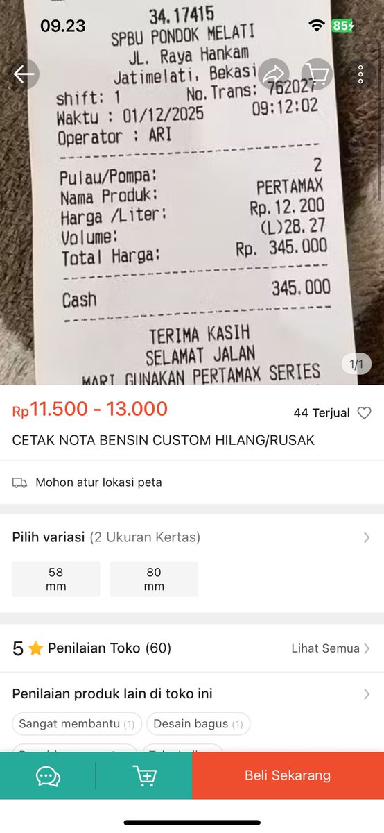 kledocom's tweet photo. kalian tau gak ada yang lagi viral, di marketplace oren aja yang jualan nota nota palsu! kalo karyawan kamu dateng minta reimburse dengan nota palsu itu kamu bakal kek gimanaa? https://t.co/v61YaaxF7G
