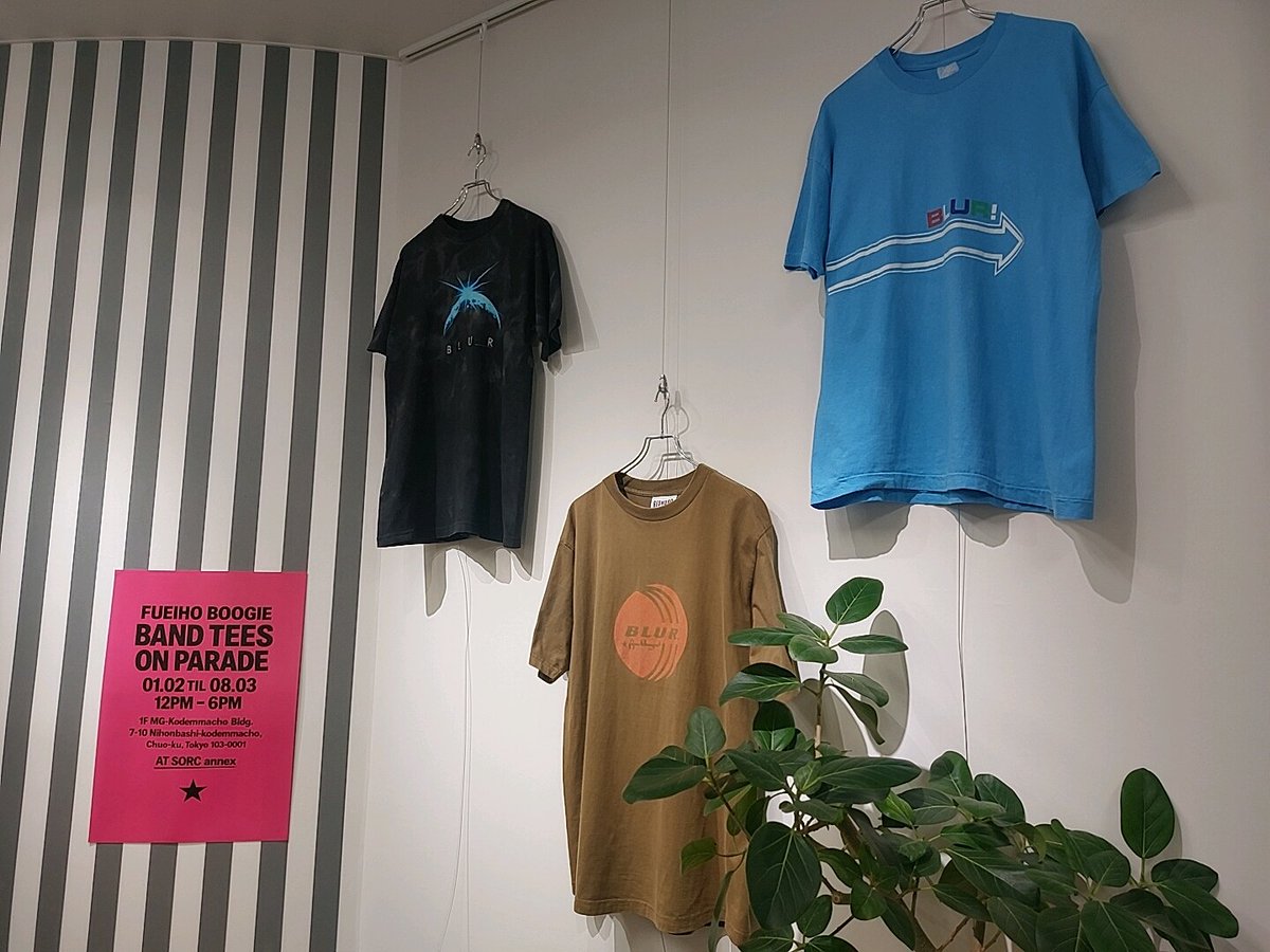 BAND TEES ON PARADE at SORC annex、はじまってます❗