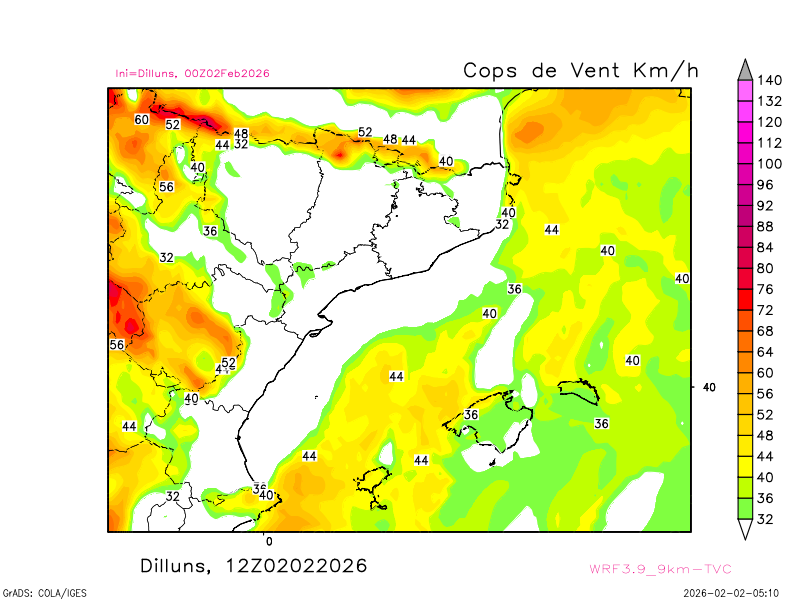 Titular del #ElTemps3Cat <a href="/CatalunyaRadio/">Catalunya Ràdio</a>: Matí amb núvols, petits ruixats i precipitacions més persistents a l'Alt Pirineu. Farà vent a les muntanyes i a la Vall d'Aran. A la tarda i vespre es repetiran els ruixats a moltes comarques. La neu baixarà dels 1.800 als 1.200 al vespre