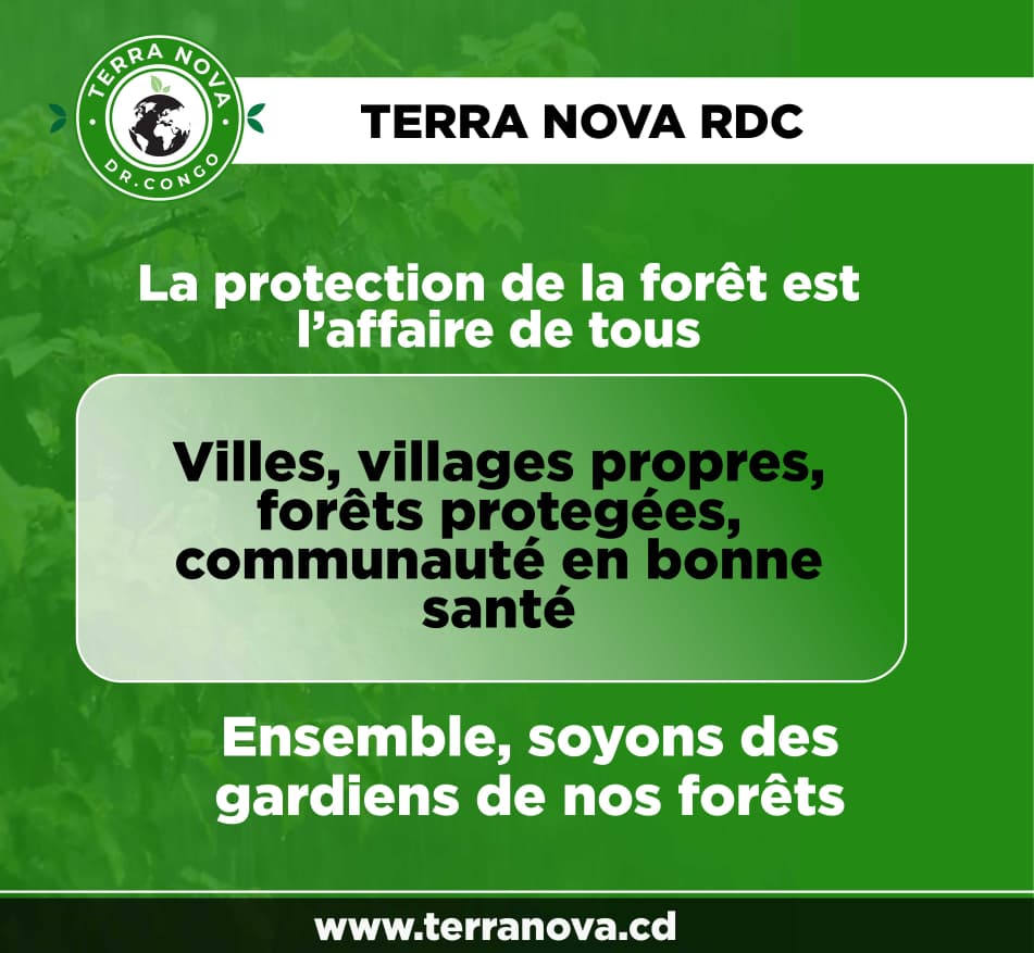 terranova_rdc's tweet image. 𝗟𝗮 𝗽𝗿𝗼𝘁𝗲𝗰𝘁𝗶𝗼𝗻 𝗱𝗲 𝗹𝗮 𝗳𝗼𝗿ê𝘁 𝗲𝘀𝘁 𝗹’𝗮𝗳𝗳𝗮𝗶𝗿𝗲 𝗱𝗲 𝘁𝗼𝘂𝘀.

𝗘𝗻𝘀𝗲𝗺𝗯𝗹𝗲, 𝘀𝗼𝘆𝗼𝗻𝘀 𝗱𝗲𝘀 𝗴𝗮𝗿𝗱𝗶𝗲𝗻𝘀 𝗱𝗲 𝗻𝗼𝘀 𝗳𝗼𝗿ê𝘁𝘀

𝗧𝗘𝗥𝗥𝗔 𝗡𝗢𝗩𝗔 𝗥𝗗𝗖
#Forêts  #StopDéforestation
