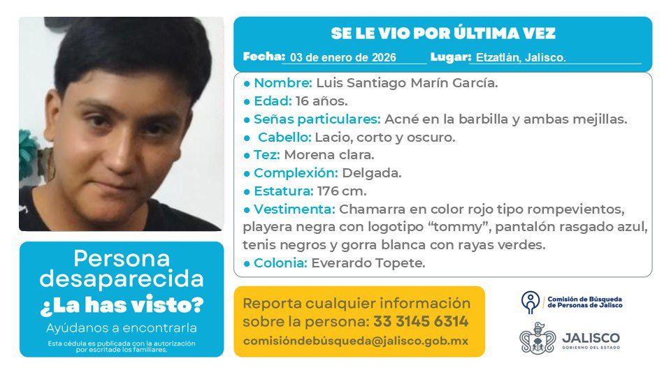 joraplas's tweet image. Pedir no empobrece, así que va de nuevo la propuesta que lanzamos hace unos días junto con la periodista Gabriela Alegría: urge que la Comisión de Búsqueda de Jalisco (como parece que sucede ya en Veracruz) preserve la identidad de las personas localizadas sin ocultar la cédula…