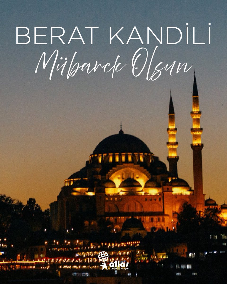 Berat Kandiliniz Mübarek Olsun!

#BeratKandili #hayırlıkandiller