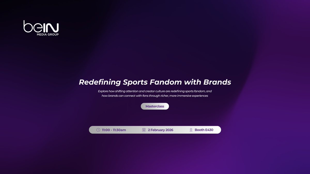 beIN MEDIA GROUP tweet media