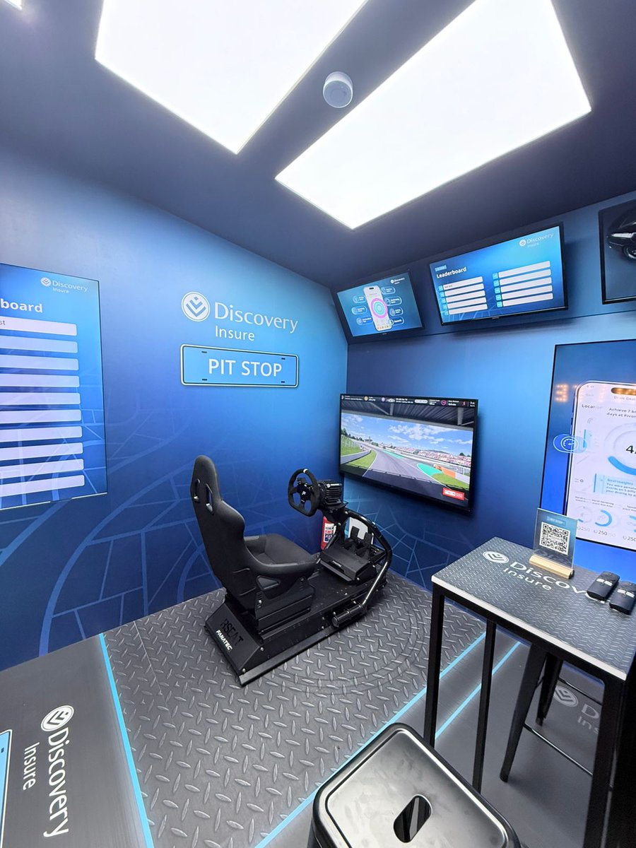 SSQDesign's tweet photo. Wishing Discovery Insure a fantastic time at the BPSA National Dealer Conference &amp; Tradeshow Exhibition 2026 at Sun City.

A big thank you to HeyLow Experiential for partnering with us — we absolutely LOVE how this pit stop has come to life!

#BPSADealerConference #SunCity2026 https://t.co/EQ9Hr3fXOf