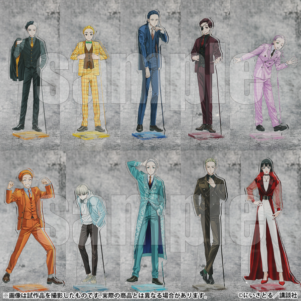 📢 #ウィンブレ展 グッズ情報 □アクリルスタンド 原画展描き下ろし