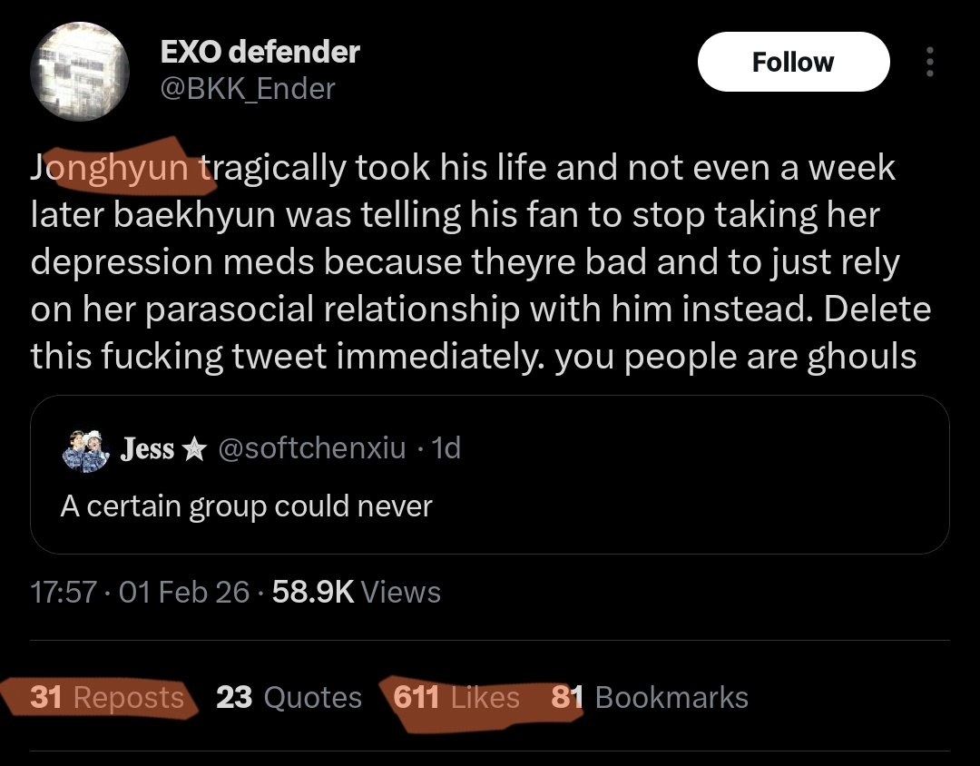 tyonggcore's tweet photo. don't even go here but using allkpop / soompi / as a source the same mfs who mocked the very idol you're dragging into your pathetic fanwars. the irony of the situation you absolute sick fuck https://t.co/iE1Vo10DtW