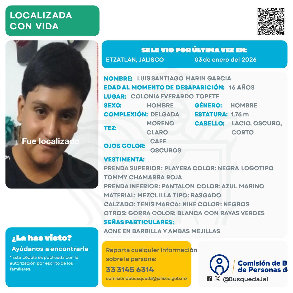 joraplas's tweet image. Pedir no empobrece, así que va de nuevo la propuesta que lanzamos hace unos días junto con la periodista Gabriela Alegría: urge que la Comisión de Búsqueda de Jalisco (como parece que sucede ya en Veracruz) preserve la identidad de las personas localizadas sin ocultar la cédula…