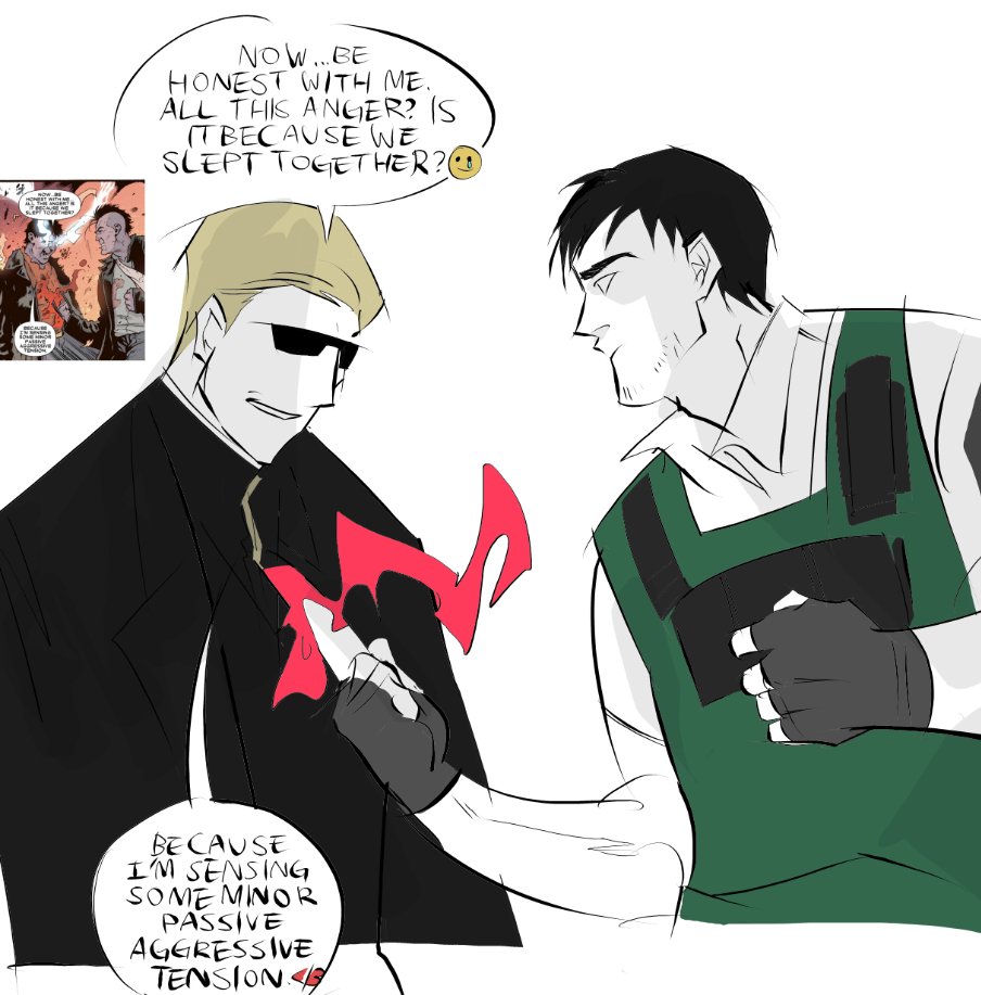 #albertwesker #ChrisRedfield