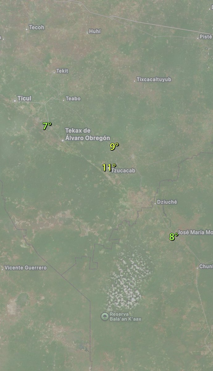 Meteorología Yucatán tweet media