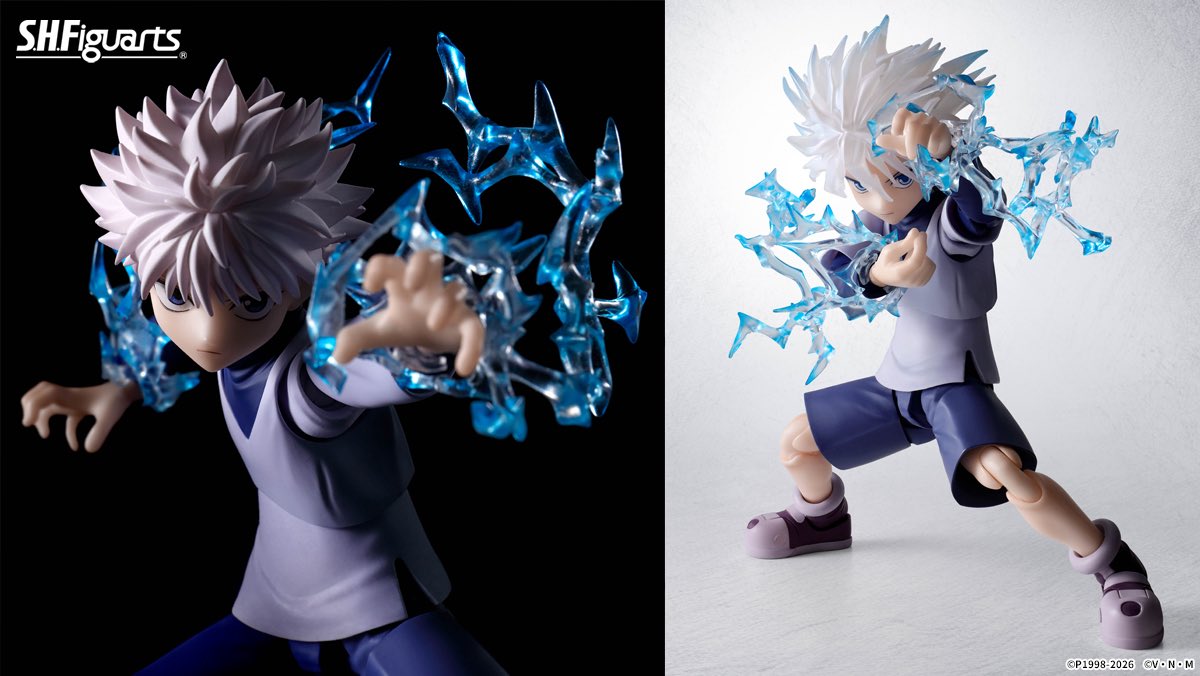S.H.Figuarts キルア『HUNTER×HUNTER』【7月再販】が予約開始！ 日常時