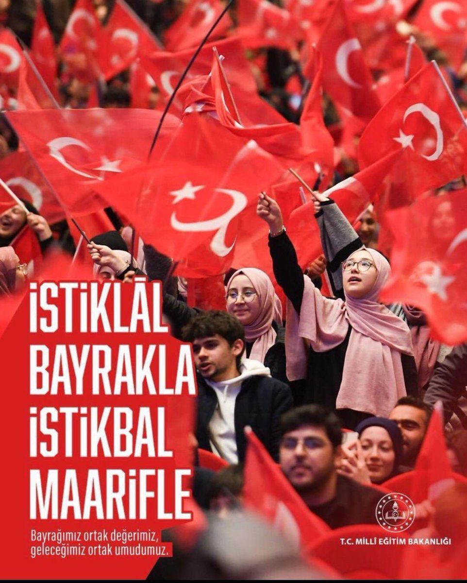 “O Benim Milletimin Yıldızıdır, Parlayacak;
O Benimdir, O Benim Milletimindir Ancak.”

#HayatBoyuYanınızdayız 

<a href="/tcmeb/">Millî Eğitim Bakanlığı</a>
<a href="/Yusuf__Tekin/">Yusuf Tekin</a> 
<a href="/CelileErenOKTEN/">Celile Eren ÖKTEN</a> 
<a href="/cengizmete/">Cengiz Mete</a>