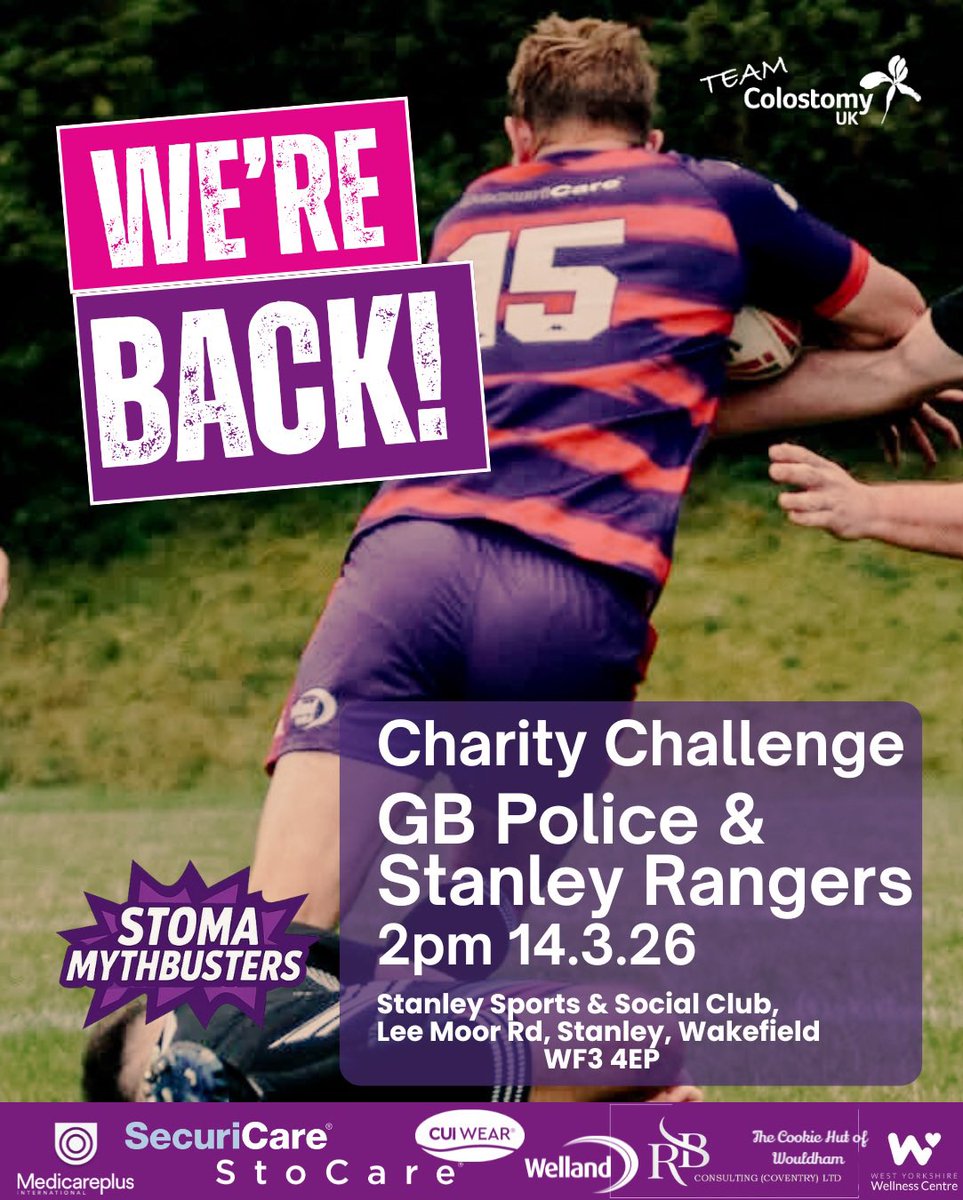 Team Colostomy UK tweet media