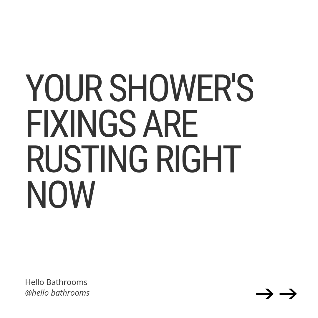 hellobathrooms_'s tweet photo. Corrosion eats away at your shower fixings, weakening them over time. https://t.co/saln6GuQ2G