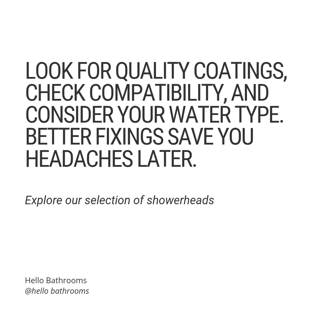 hellobathrooms_'s tweet photo. Think about your shower’s hidden heroes—the fixings. Are yours protected? 🤔 https://t.co/U8lkXSr0Fz