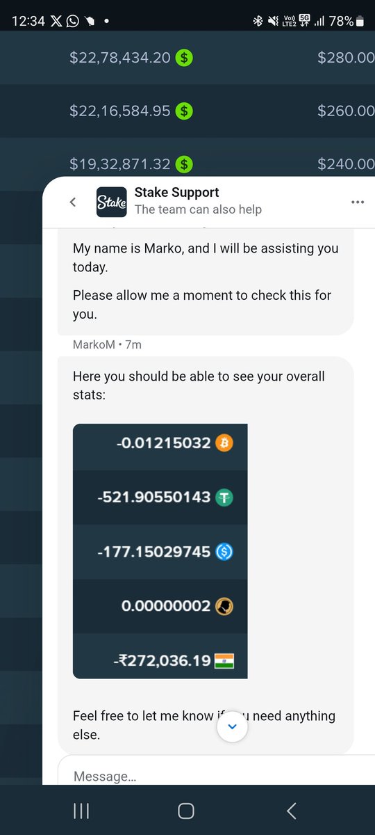 CALLMEHIMANU's tweet photo. I've lost this much money on Stake already
@Stake @StakeIND https://t.co/a0xe2728lN
