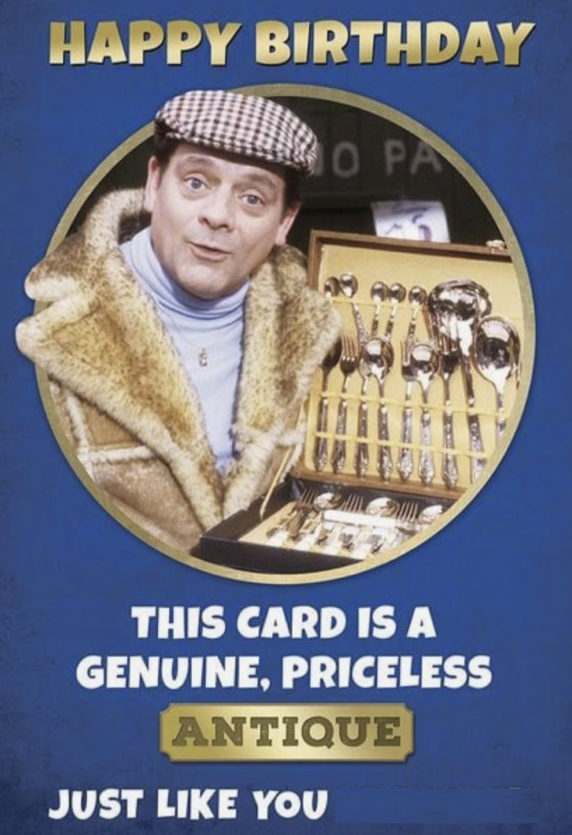 The_East_End's tweet image. Pot Pourri…!  - it’s only time to wish a Happy Birthday to Sir David Jason - the one and only DelBoy…

#eastend #ofah #onlyfoolsandhorses @BeingBoycie @SueHolderness
