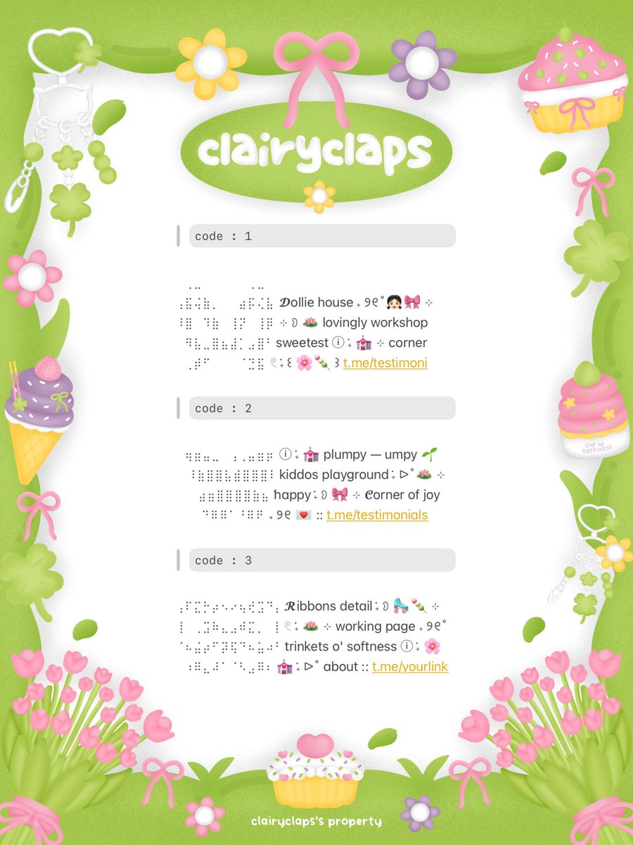clairyclaps's tweet image. help repost? maaci 💗

ding — dong 🍮 it's promo time!
ada wording pinned special 🪷
ⓘ ࣪˖ 🎀 tanggal kembar 2.2 🍡 ⊹
hanya &amp;lt; 5.000 / each &amp;gt; 𓏲 ࣪˖ 🌸

#zonauang