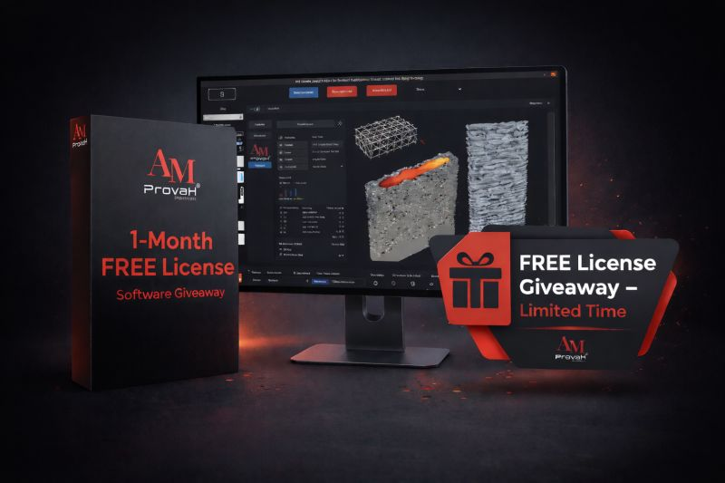 FREE AM PravaH® License Giveaway
Experience advanced metal AM simulation with 1-month absolutely free.

Open to students, researchers, manufacturers &amp; engineers.

👉 Apply now: forms.gle/qQkhsgdbmBFiWW…

⏳ Last date: 05 Feb 2026 | Winner: 10 Feb 2026