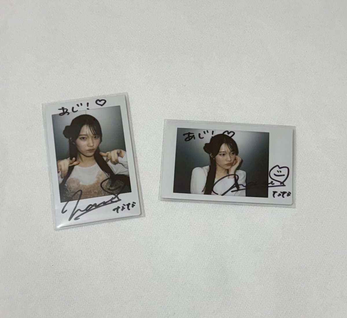 届いてた！！人生初サインチェキ✍️ 宝物増えました👏ありがとうなぁ