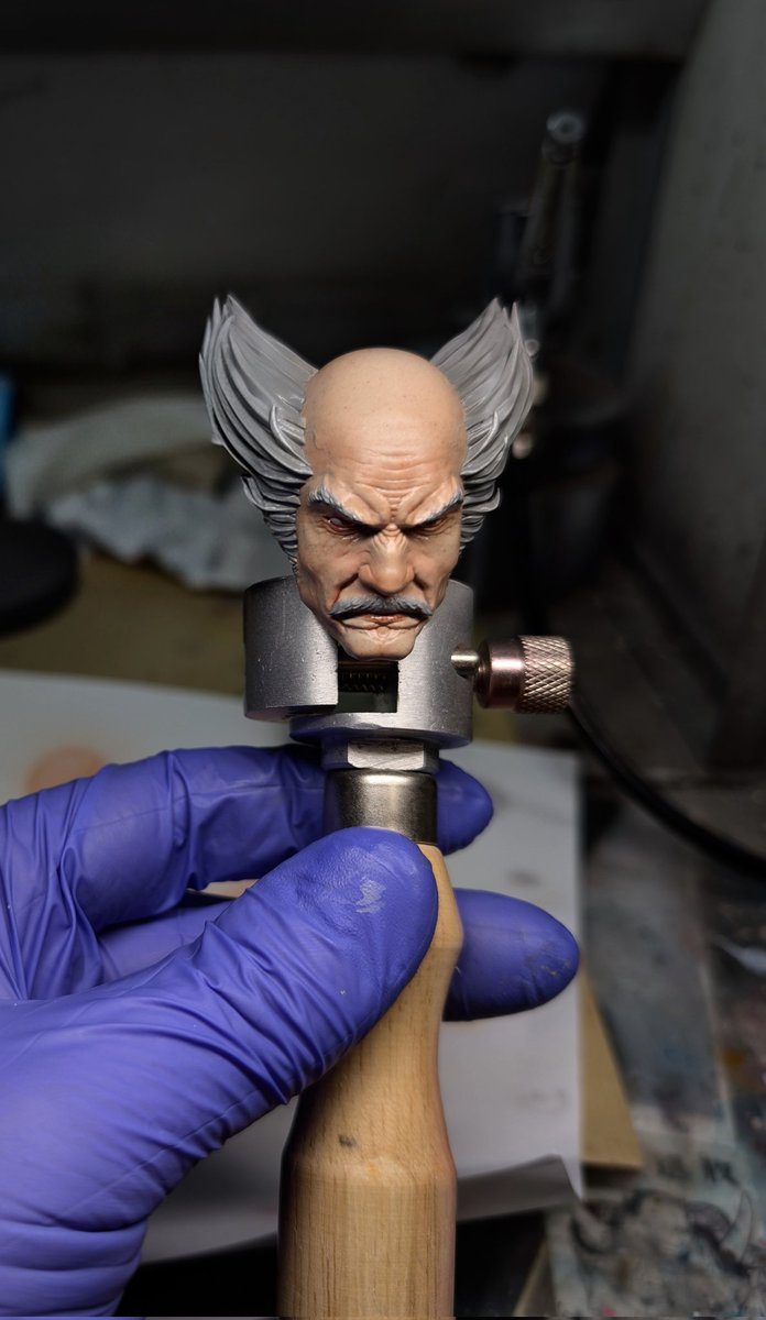 平八っつぁぁん!!!!!!

クリソツになってきたんじゃないでしょーか。
#鉄拳8　#平八