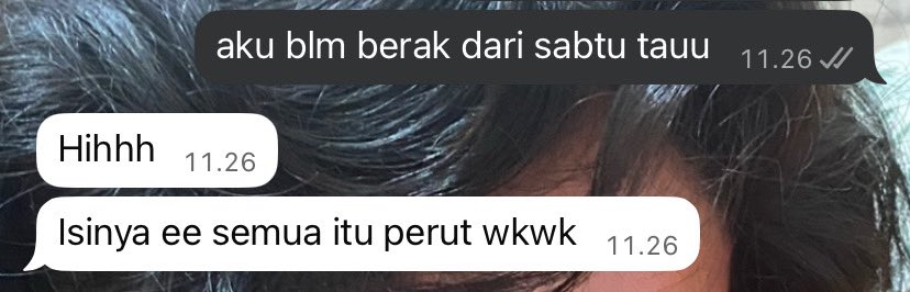 Sebuah percakapan orang dewasa