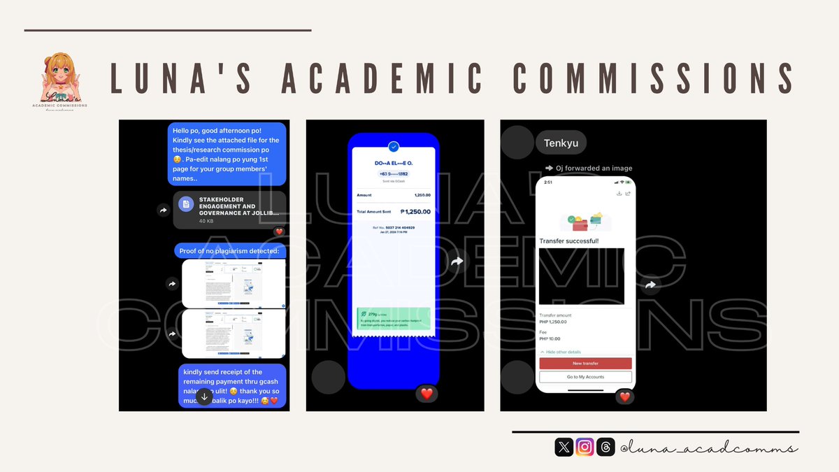ONLINE 🟢 | Luna's Academic Commission tweet media