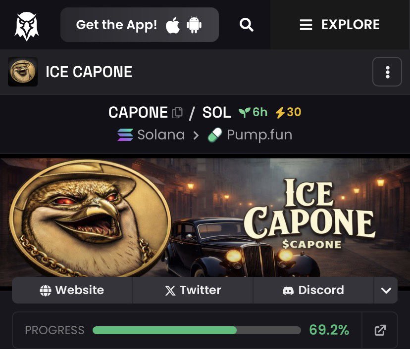 KryptnoticDev's tweet image. Bullish Ice Capone! $CAPONE had the valentines massacre back in 1929 when he ordered to have 7 gang members from the north side gang murdered! 

8JnQAENm6dTtLtZFTahjEni7UNsQ2CJoityVzgygpump