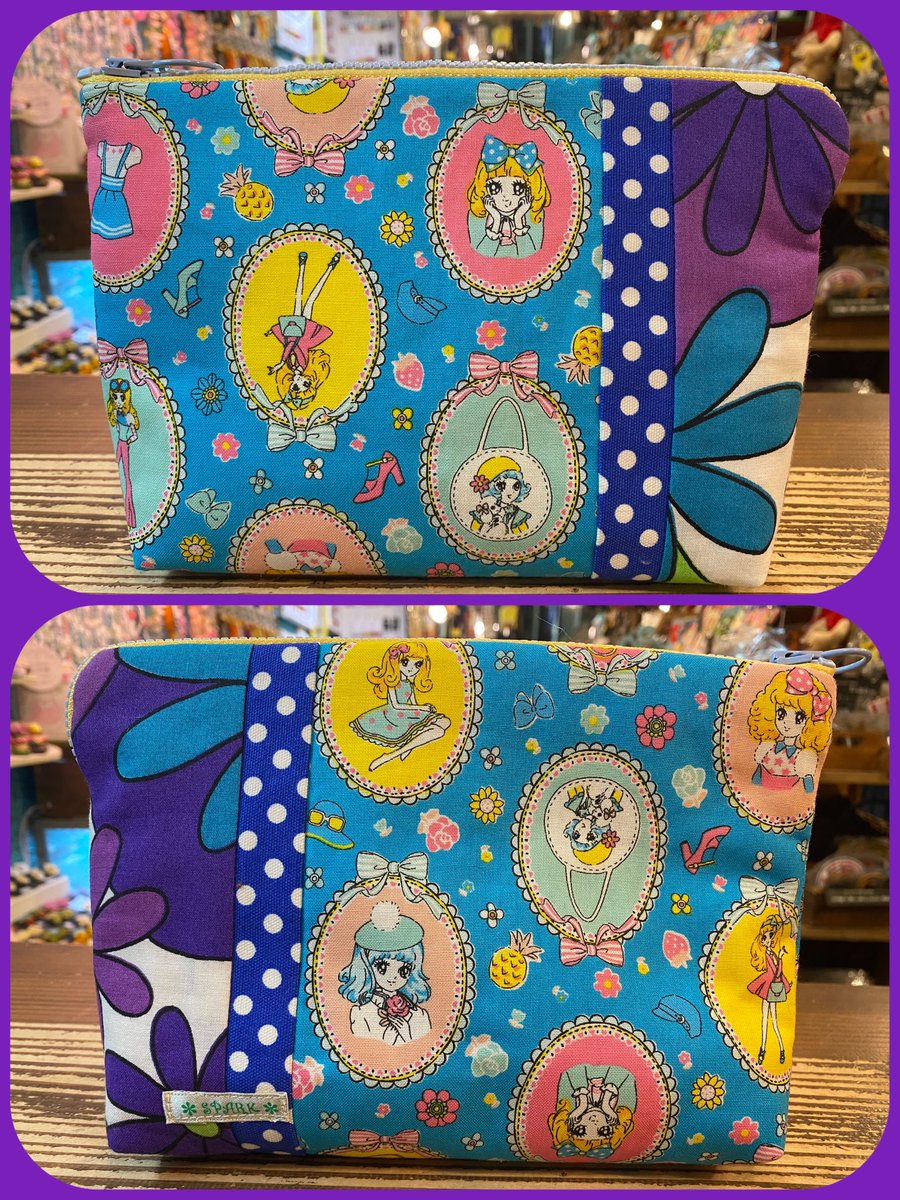 オリジナルハンドメイド 新作です 近所のお店オーナーさんにマチ付き