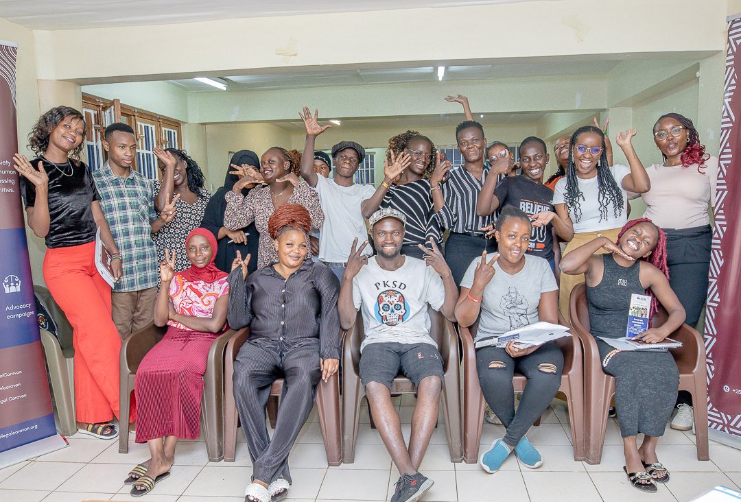 TheLegalCaravan's tweet photo. This past week,we kicked off our community training sessions for SRHR champions &amp; community members in Korogocho.Through our ongoing #KnowYourRightsOwnYourChoices project,participants were equipped with critical legal information to strengthen rights-based advocacy. 
#TLC4Rights https://t.co/EVF9aH6FJj