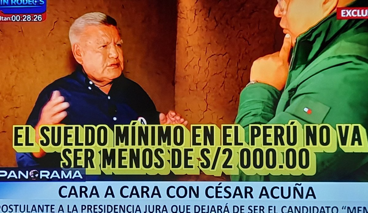 Otro estatista indeseable que alucina gobernar con estupideces e incompetencia
Violenta a emprendedores con aumentar sueldo minimo y ni sabe cuánto es

Este aliado de FP valida actos corruptos de Jerí
Es parte del monopolio del encubrimiento en el Congreso

VOTA NULO
#CuartoPoder