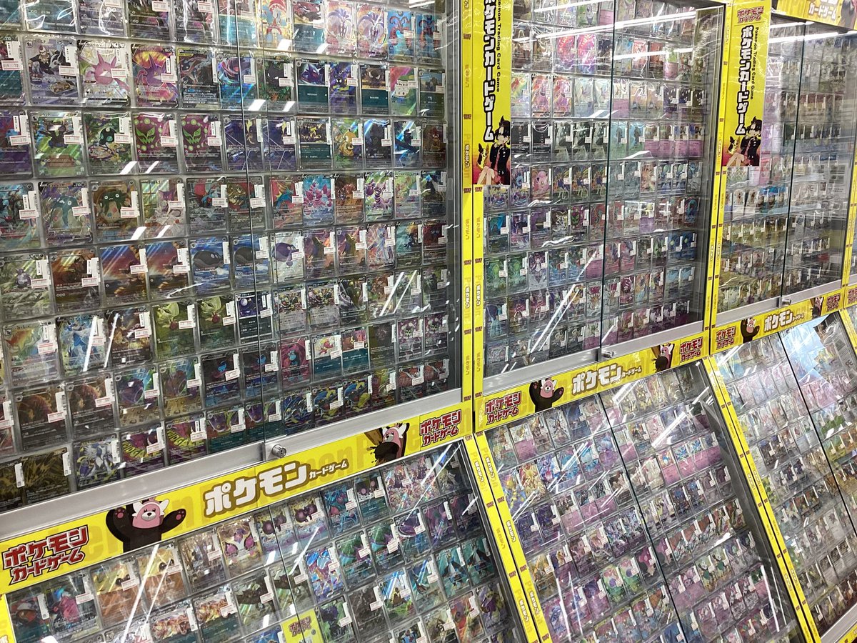 ポケモンカードゲーム ✨ショーケース整理しました✨ 各カード見やすく