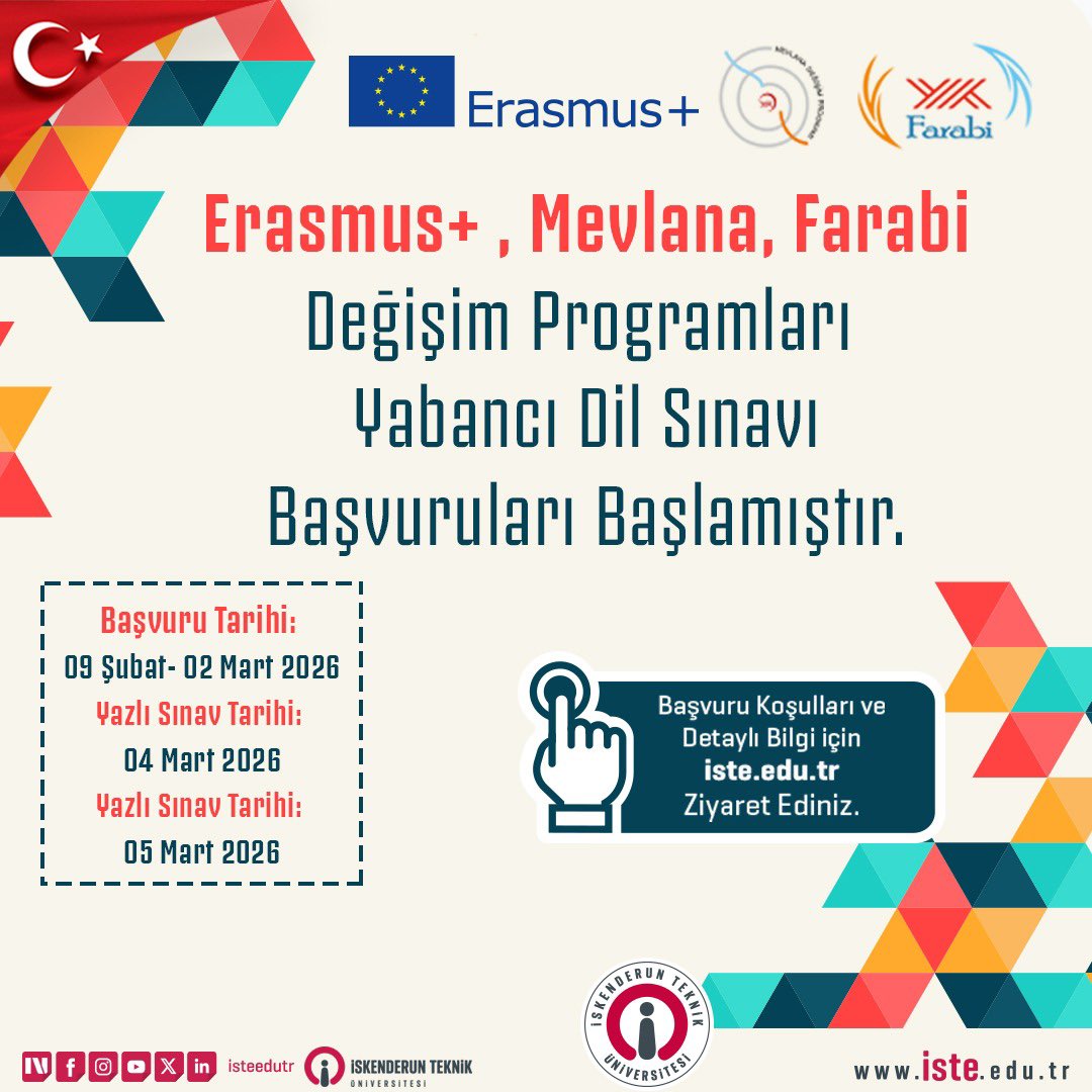 isteEduTr's tweet photo. Detaylı bilgi için; https://t.co/xzNyU7d9v4 adresini ziyaret ediniz. https://t.co/PogvHFZuDn